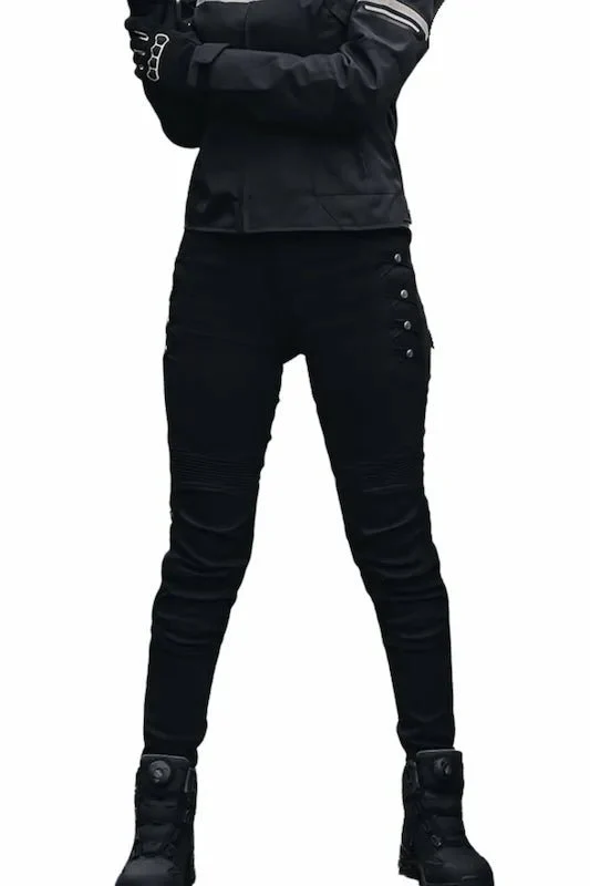 Pantalon Moto Femme Kevlar & Imperméable | RIDERIA™ – Image 3