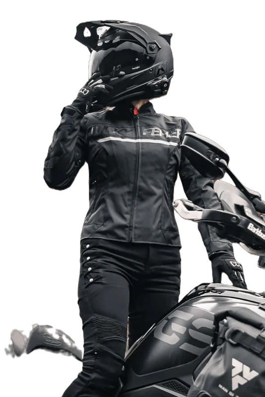 Pantalon Moto Femme Kevlar & Imperméable | RIDERIA™